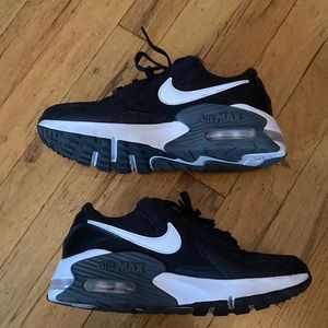 Nike Air Max Black and White Sneakers